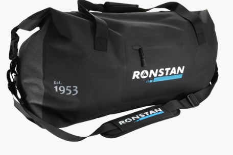 Ronstan Dry bag Roll-Top 55L Crew Bag, Black & Grey RF4015
